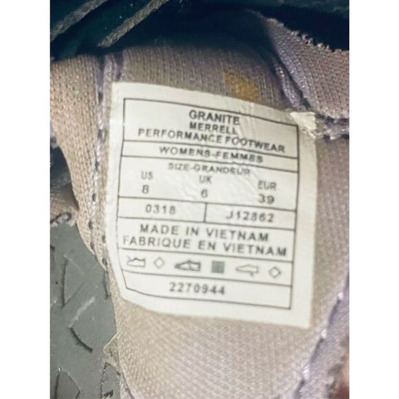 Merrell Tetrex Crest Strap Granite Purple Women Amphibious Shoes Sz 11 - Picture 10 of 10